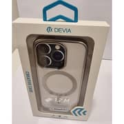 Devia Magnetic Case Clear/Silver iPhone 15 Pro