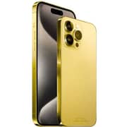 Caviar Luxury 24k Gold Frame Customized iPhone 15 Pro 512GB Gold Titanium 5G Smartphone - UAE Version