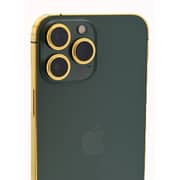Caviar Luxury 24k Gold Frame Customized iPhone 15 Pro Max 256GB Royal Green Titanium 5G Smartphone - UAE Version
