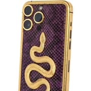 Caviar Luxury 24k Gold Customized iPhone 15 Pro Max 256GB Exotic Snake 5G Smartphone - UAE Version