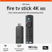 Amazon 2023 Edition 4K Streaming Media Player Fire TV Stick Black