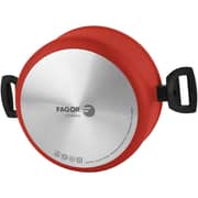 FAGOR Alutherm Casserole with LID 20 CM RED - 8429113801182