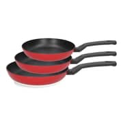 Fagor Elan 3 ROUGE Frypan Set 3 Pieces 20,24,28 cm 8429113802172