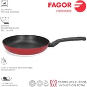 Fagor Elan 3 Rouge Frying Pan 20 cm