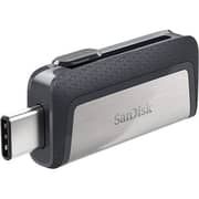 Sandisk Ultra Dual Drive Flash Drive USB Type-C 256GB Black SDDDC2