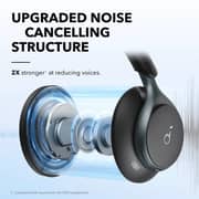 Anker Soundcore Space One Wireless Noise Cancelling Over-Ear Headphones - Black