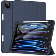 FITIT Protective iPad 11Pro/10.9 Case, Slim Stand Smart Cover With Pencil Holder And Trifold Stand -Blue