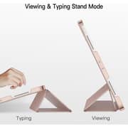 FITIT Protective iPad 11Pro/10.9 Case, Slim Stand Smart Cover With Pencil Holder And Trifold Stand -Pink