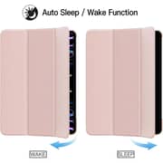 FITIT Protective iPad 11Pro/10.9 Case, Slim Stand Smart Cover With Pencil Holder And Trifold Stand -Pink