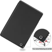 FITIT Protective Case for Galaxy Tab S6 Lite, Slim Stand Smart Cover With Pencil Holder And Trifold Stand -Black