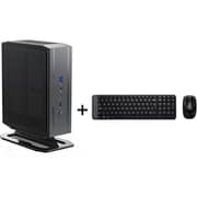Minisforum NAD9 Mini Desktop PC - 12th Gen / Intel Core i9-12900H / 1TB SSD / 32GB RAM / Shared Intel Iris Xe Graphics / Windows 11 Pro / Black - [NAD9321] + Logitech MK220 Wireless Keyboard And Mouse Combo