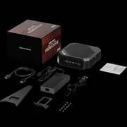 Minisforum Neptune Series Mini Desktop (2023) PC - AMD Ryzen 7-7735HS / 1TB SSD / 32GB RAM / 8GB AMD Radeon RX 6600M Graphics / Windows 11 Pro / Black - [HX77G] + Logitech MK220 Wireless Keyboard And Mouse Combo