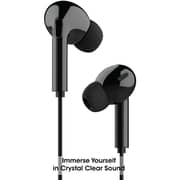 Xcell HS-103C Wired In Ear Headsets Black