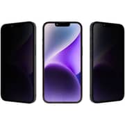 Jcpal Preserver Privacy Glass Screen Protector Black iPhone 15