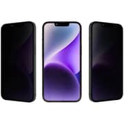 Jcpal Preserver Privacy Glass Screen Protector Black iPhone 15 Pro Max