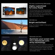 TCL 75-inch C755 Series 4K QD-Mini LED Google TV with AiPQ Processor 3.0, Dolby Vision & Atmos, HDR10+ – 75C755 - 2024