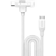 Momax 2-in-1 USB Cable 1.5m White