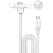 Momax 2-in-1 USB Cable 1.5m White