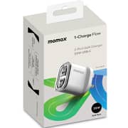 Momax 2-Port GaN Wall Charger White