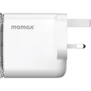 Momax 3-Port GaN Wall Charger White