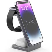 Xpower 3-in-1 Magnetic Wireless Charger Silver