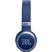 JBL Live 670NC Wireless Noise Cancelling Over Ear Headphones - Blue