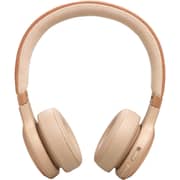 JBL Live 670NC Wireless Noise Cancelling Over Ear Headphones - Sandstone