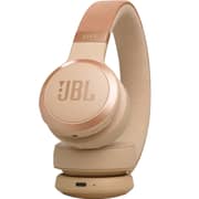 JBL Live 670NC Wireless Noise Cancelling Over Ear Headphones - Sandstone
