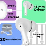 Radalifestyle Air 9 Pro Wireless Bluetooth TWS In Ear Earbuds With Stereo & Bass