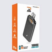 Radalifestyle Power 10 Fast Charging Power Bank 25W 10000mAh & Inbuilt Cable