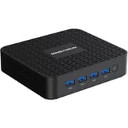 Minisforum EliteMini (2020) Desktop PC - Intel Celeron J4125 / 256GB SSD / 8GB RAM / Shared Intel UHD Graphics 600 / Windows 11 Pro / Black - [GK-41]