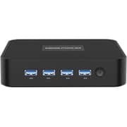 Minisforum EliteMini (2020) Desktop PC - Intel Celeron J4125 / 256GB SSD / 8GB RAM / Shared Intel UHD Graphics 600 / Windows 11 Pro / Black - [GK-41]