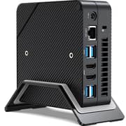 Minisforum Venus Series Mini Desktop PC - AMD Ryzen 9-6900HX / 512GB SSD / 16GB RAM / Shared AMD Radeon 680M Graphics / Windows 11 Pro / Black - [UM-690]