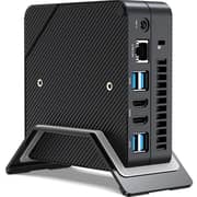 Minisforum Mini (2021) Desktop PC - AMD Ryzen 5-5600H / 512GB SSD / 16GB RAM / Shared AMD Radeon Graphics / Windows 11 Pro / Black - [UM-560XT]