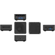 Minisforum Mercury Series Mini (2022) Desktop PC - AMD Ryzen 7-6800U / 512GB SSD / 16GB RAM / Shared AMD Radeon 680M Graphics / Windows 11 Pro / Black - [EM-680-16-512]