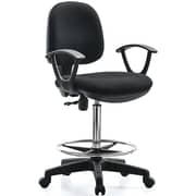 كرسي رسم Zhixing أسود من القماش 