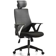 Zhixing Computer Mesh PU Black Chair