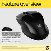 HP Dual Mode Wireless Mouse Black