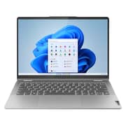 Lenovo IdeaPad Flex 5 14ABR8 2-in-1 Convertible (2023) Laptop - AMD Ryzen 7-7730U / 14inch WUXGA / 512GB SSD / 16GB RAM / Shared AMD Radeon Graphics / Windows 11 Home / English & Arabic Keyboard / Grey / Middle East Version - [82XX0081AX]