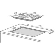 Zogor Built In Gas Burner GZ9MB