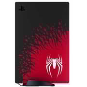 Sony PlayStation 5 Console (CD Version) Black/Red - International Version with Marvel's Spider-Man 2