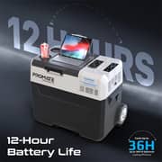 Promate Portable Mini Fridge 40 Litres POWERCOOLER-40