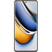 الهاتف الذكي من ريلمي 11 برو+ 512GB باللون البيج الشمسي يدعم تقنية الجيل الخامس إصدار الشرق الأوسط