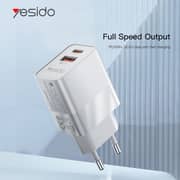Yesido Quick Output PPS Protocol Charger 20W White