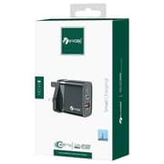 NYork Superfast PD and USB-A Universal Power Adapter Yellow/Black