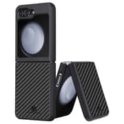 Monocarbon Real Carbon Case Matte Black Galaxy Z Flip 5