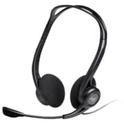 Logitech 960 Wired Over Ear Headset Black