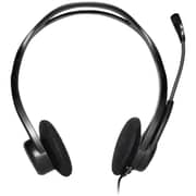 Logitech 960 Wired Over Ear Headset Black
