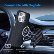 Monocarbon Real Aramid Fiber Slim Case Black iPhone 15 Pro Max