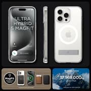Spigen Stand Mag Case Cover Clear iPhone 15 Pro